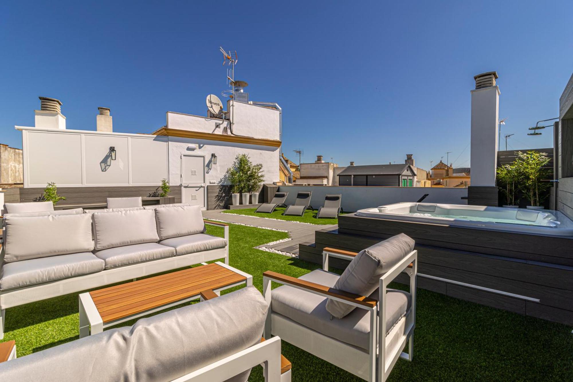 Allo Apartments Plateros Centro Jacuzzi Comunitario Jerez de la Frontera Luaran gambar