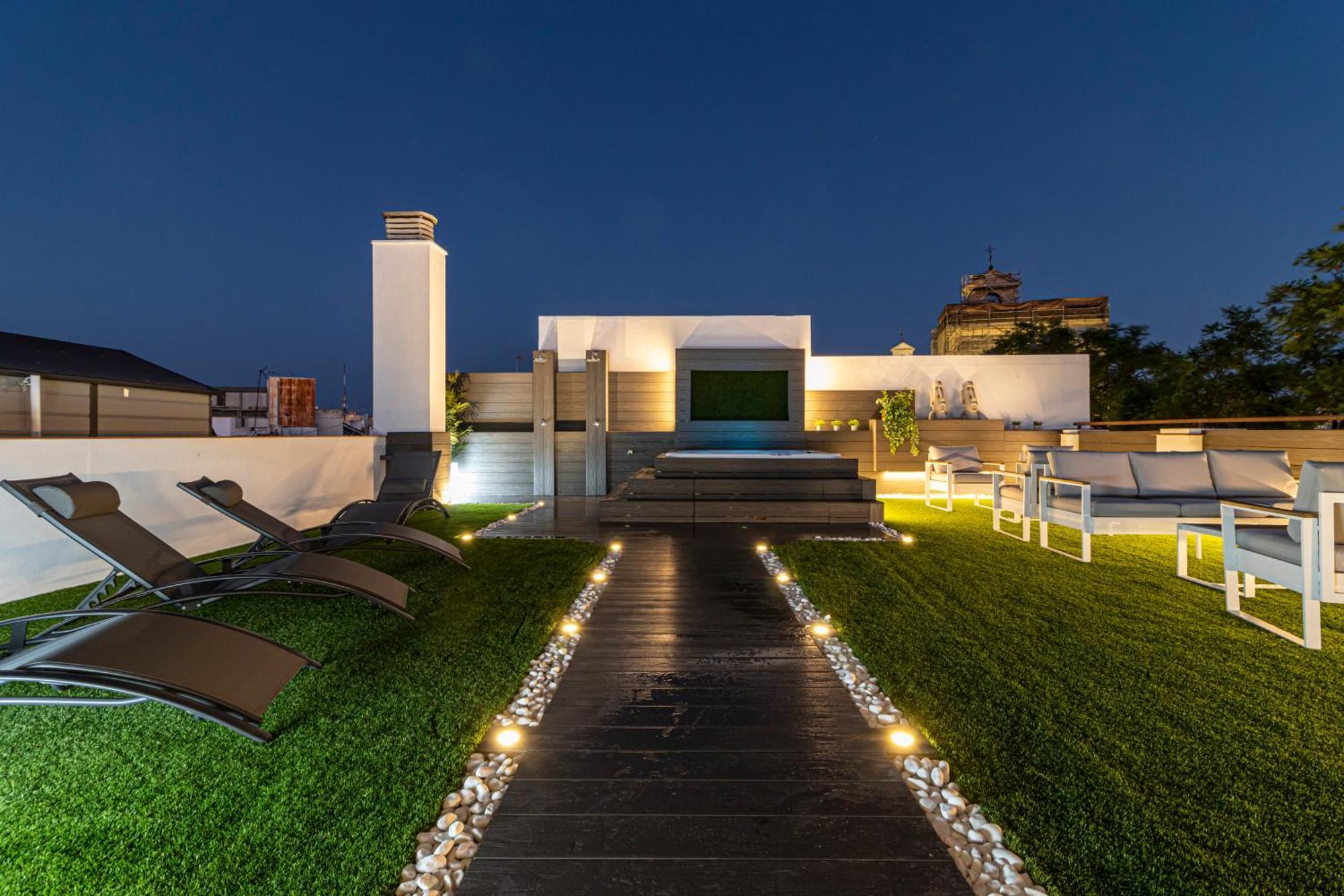 Allo Apartments Plateros Centro Jacuzzi Comunitario Jerez de la Frontera Luaran gambar